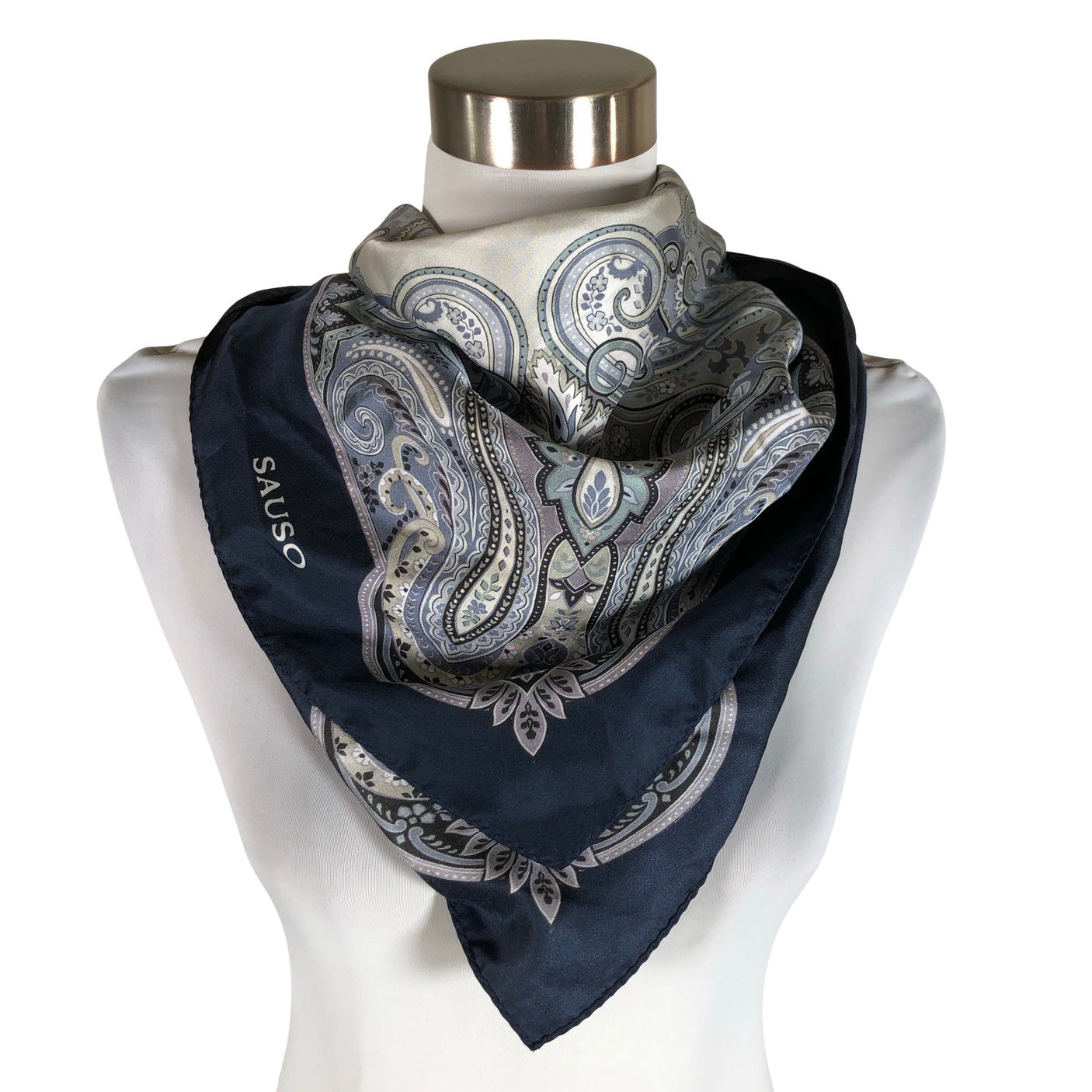 Unisex Sauso - Õhuke sall, suurus Midi - Sinine (1)