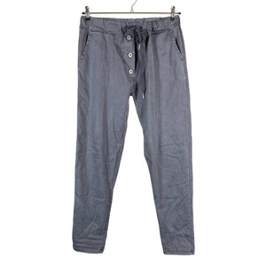 Unisex Perfect Jeans - Mittevenivad püksid, suurus 40 - Hall (1)
