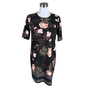 Unisex Happy Holly - Trikotaažist kleit, suurus 40 - Must (1)