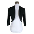 Unisex Femme - Trikotaažist boolero, suurus 36 - Must ()