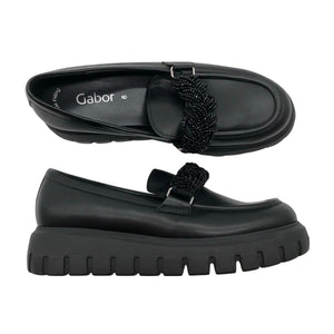 Unisex Gabor - Mokassiinid, suurus 39 - Must (1)