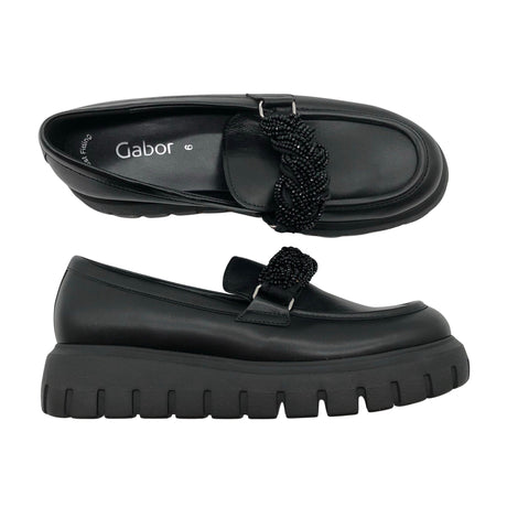 Unisex Gabor - Mokassiinid, suurus 39 - Must ()