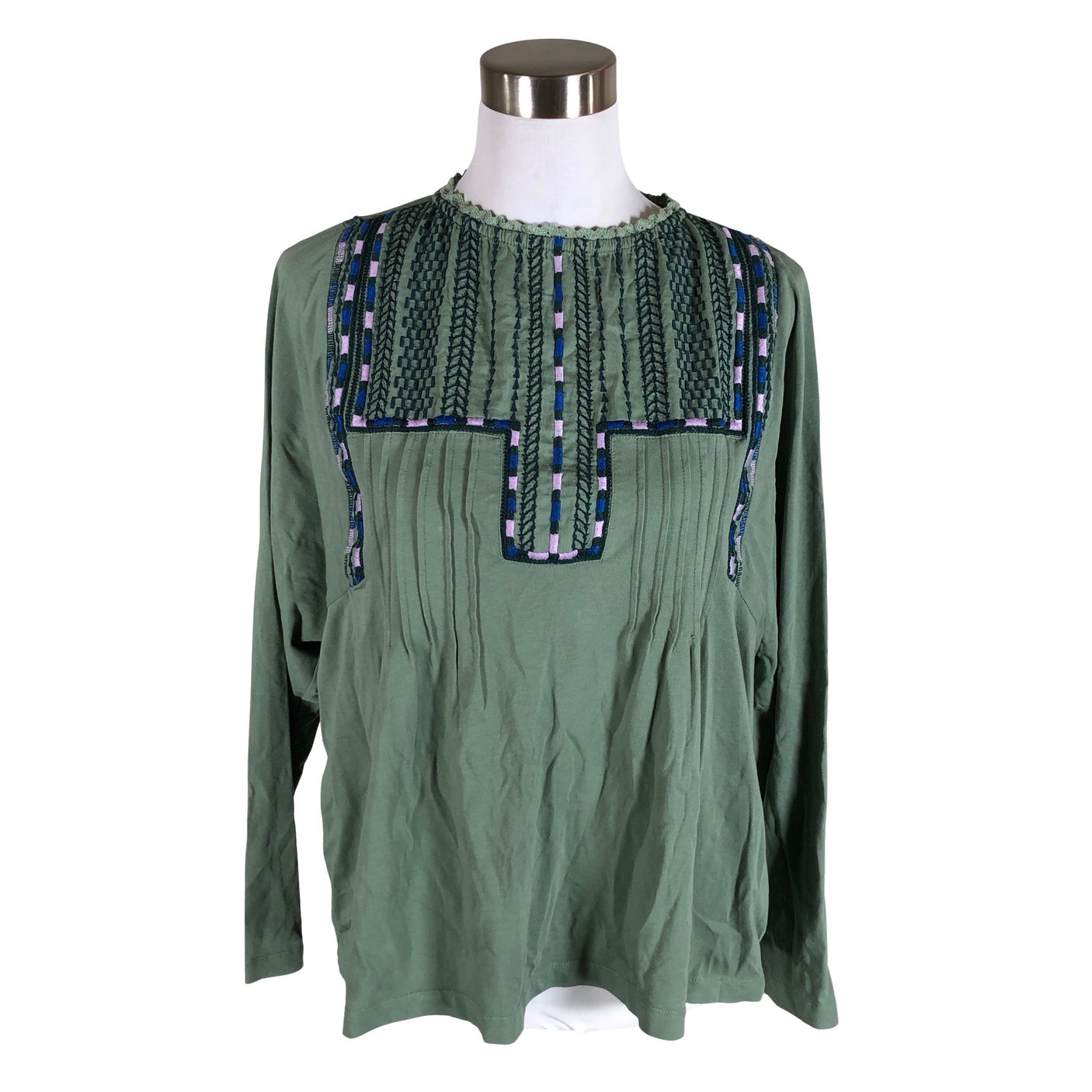 Unisex Odd Molly - Trikotaažist pluus, suurus 40 - Roheline (1)