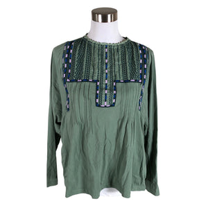 Unisex Odd Molly - Trikotaažist pluus, suurus 40 - Roheline (1)