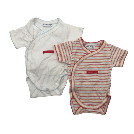 Unisex Sucre d'Orge - Hõlmikbodi, suurus 44 - 50 - Valge ()