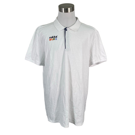 Unisex Rukka - Polosärk, suurus XXXXL - Valge ()