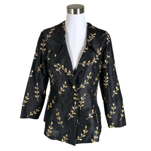 Unisex By Marja - Pidulik jakk, suurus 38 - Must (1)