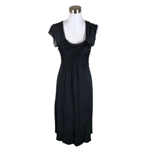 Unisex Massimo Dutti - Trikotaažist kleit, suurus 38 - Must (1)