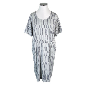 Unisex Nanso - Trikotaažist kleit, suurus 44 - Hall (1)