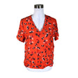 Unisex InWear - Lühikeste käistega pluus, suurus 40 - Oranž ()