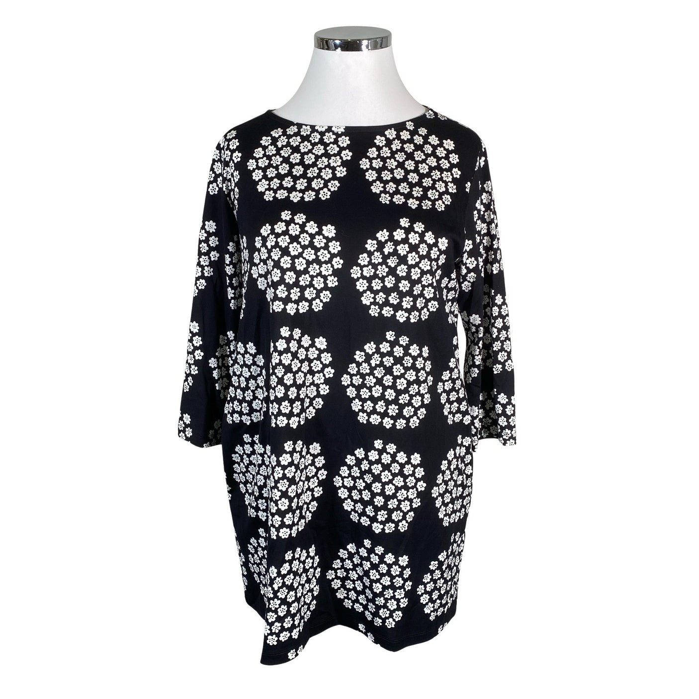 Unisex Marimekko - Trikotaažist tuunika, suurus 42 - Must (1)