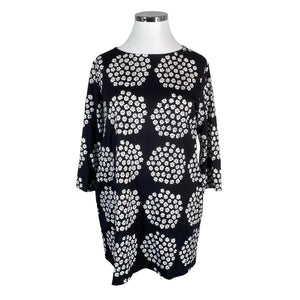 Unisex Marimekko - Trikotaažist tuunika, suurus 42 - Must (1)