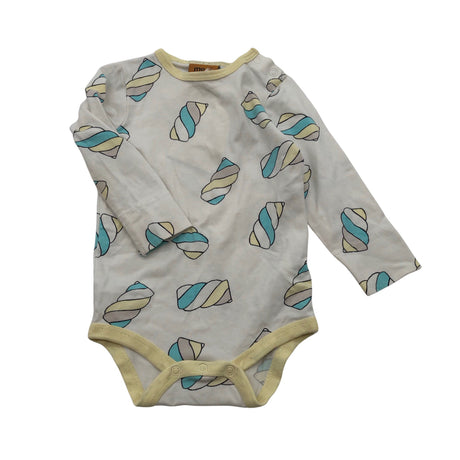 Unisex me&i - Bodi, suurus 62 - 68 - Valge ()