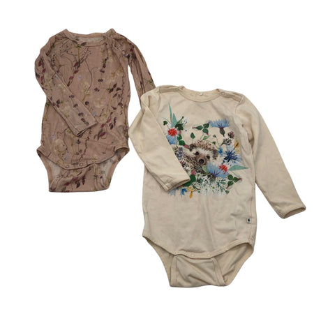 Unisex Molo Kids - Bodi, suurus 80 - 86 - Heleroosa ()