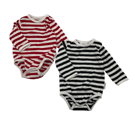 Unisex Marimekko - Bodi, suurus 56 - 62 - Punane ()