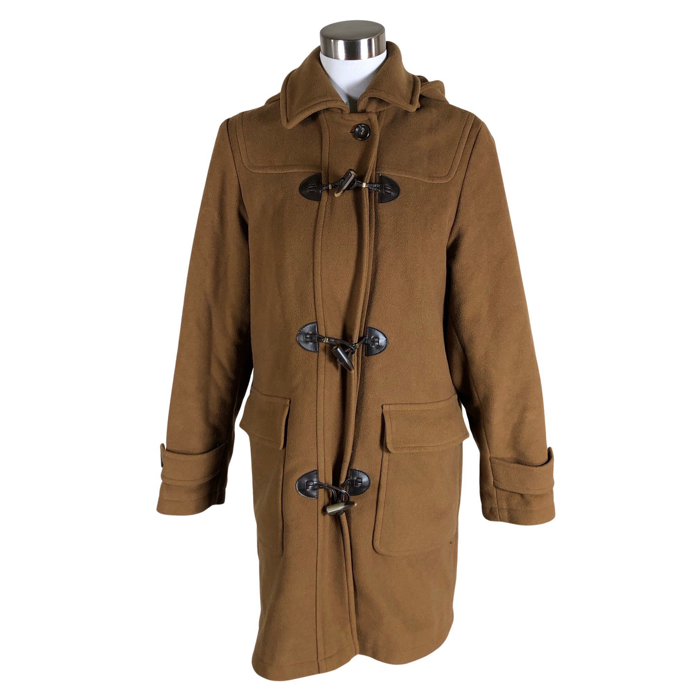 Unisex Dixi Coat - Villane mantel, suurus 36 - Pruun (1)