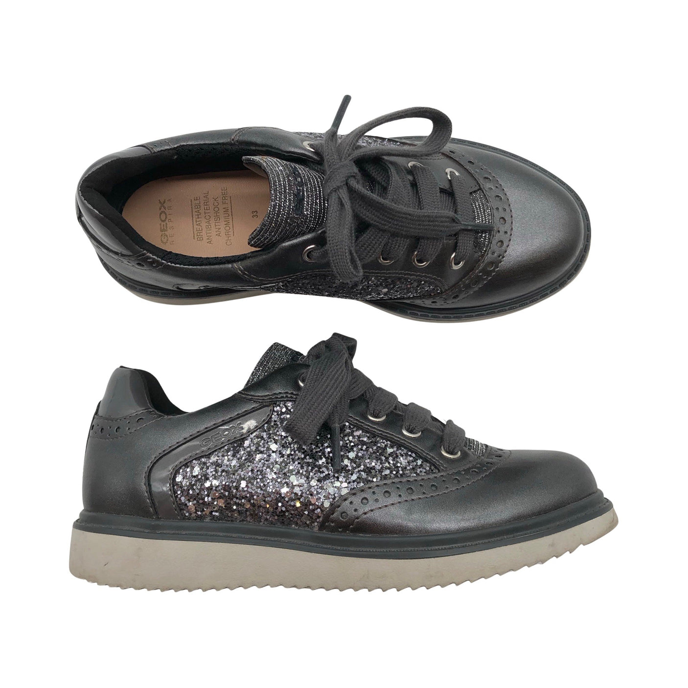 Unisex Geox - Tennised, suurus 33 - Hõbe (1)