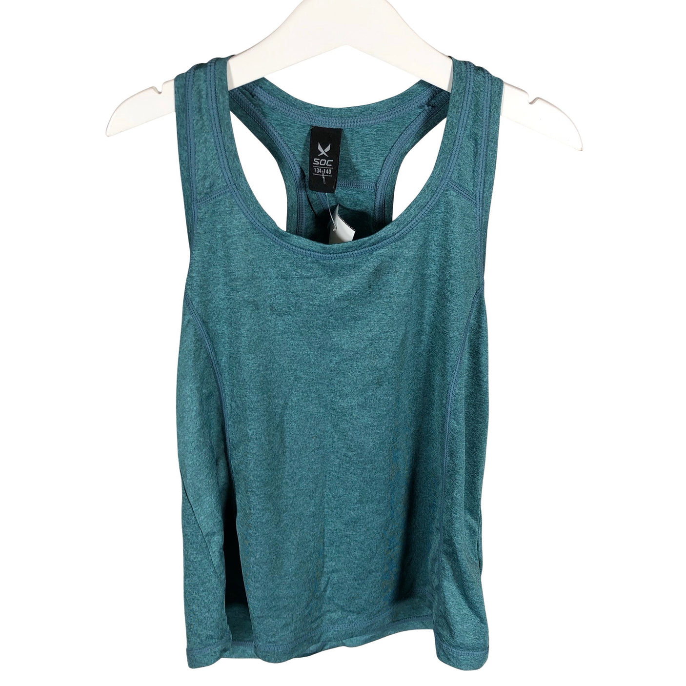Unisex Soc - Sporditopp, suurus 158 - 164 - Helesinine (1)