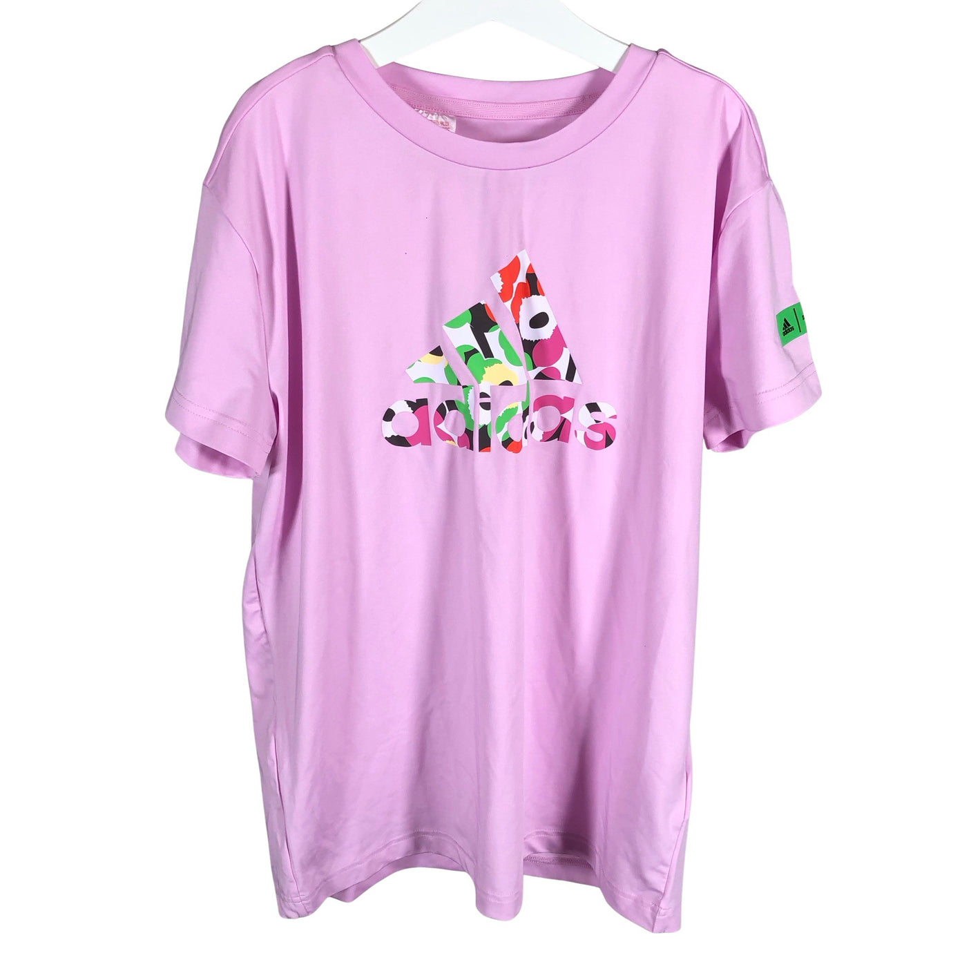 Unisex Adidas - Spordisärk, lühikesed käised, suurus 146 - 152 - Lilla (1)