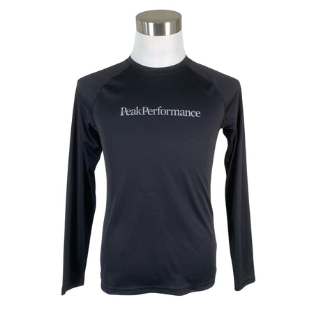 Unisex Peak Performance - Spordisärk, pikad käised, suurus L - Must ()