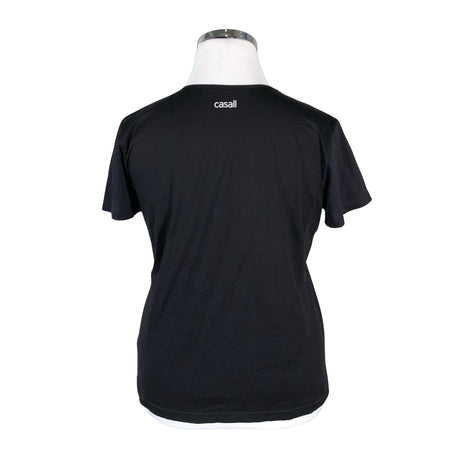 Unisex Casall - Spordisärk, lühikesed käised, suurus 44 - Must (2)