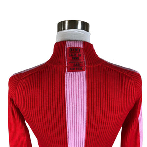 Unisex DKNY - Kardigan, suurus 34 - Punane (2)