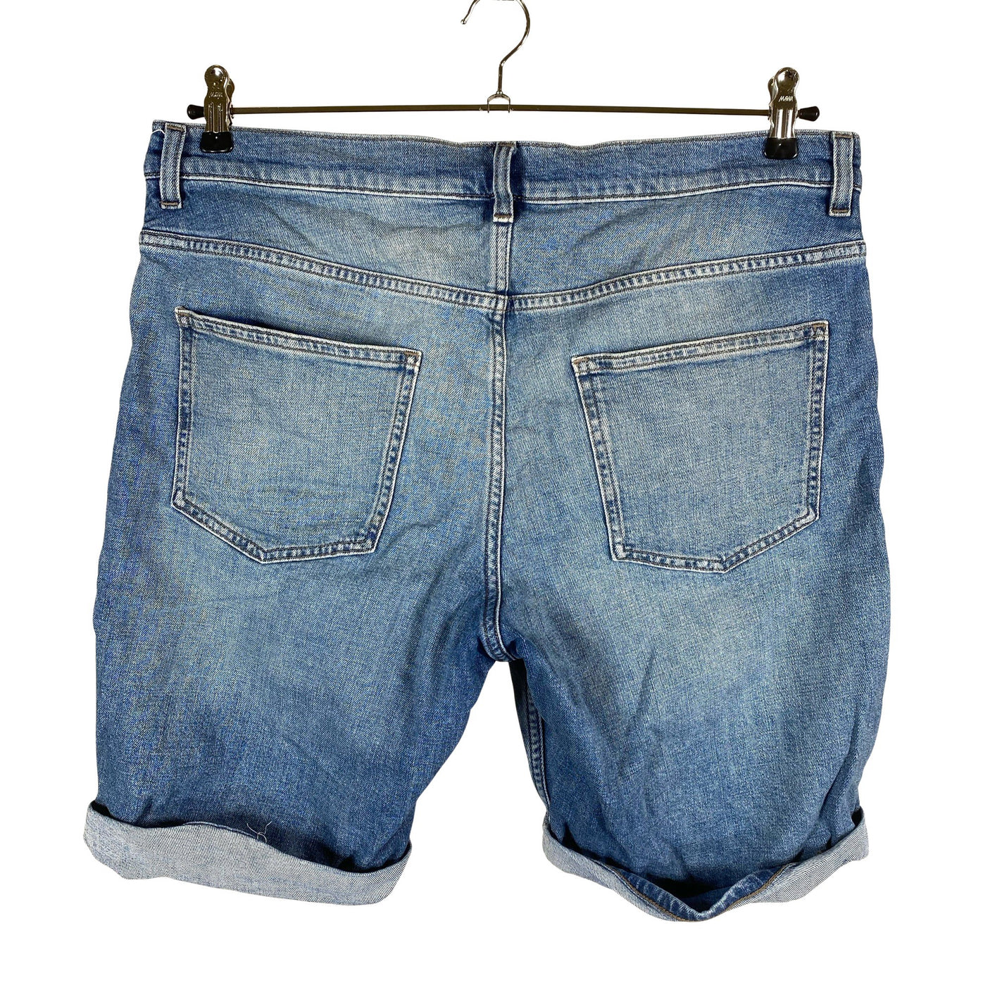 Unisex COS - Teksast lühikesed püksid, suurus W33 - Sinine (2)
