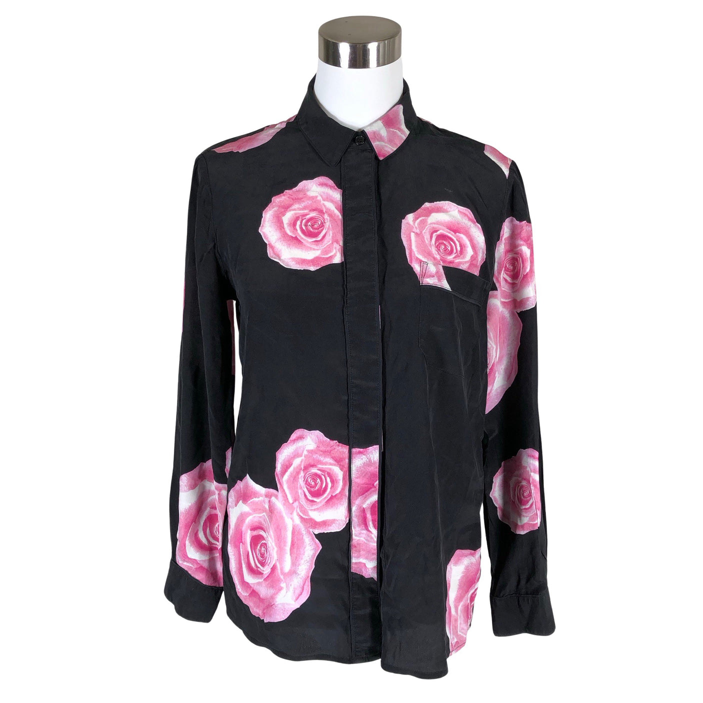 Unisex Ganni - Pluus, suurus 36 - Must (1)