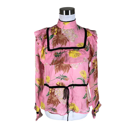 Unisex Ganni - Pluus, suurus 36 - Heleroosa ()