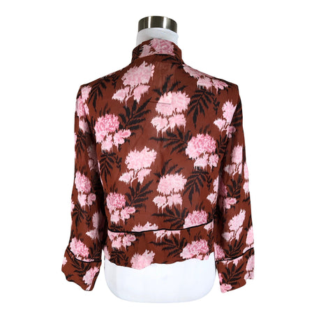Unisex Ganni - Pluus, suurus 36 - Pruun (2)