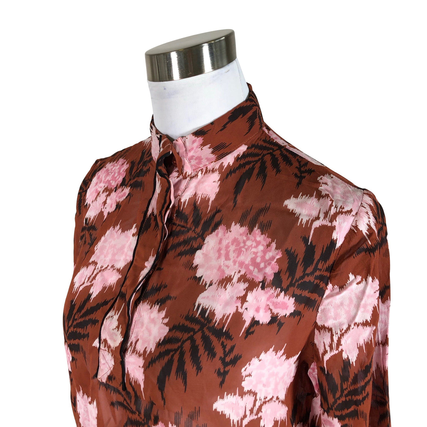 Unisex Ganni - Pluus, suurus 36 - Pruun (3)