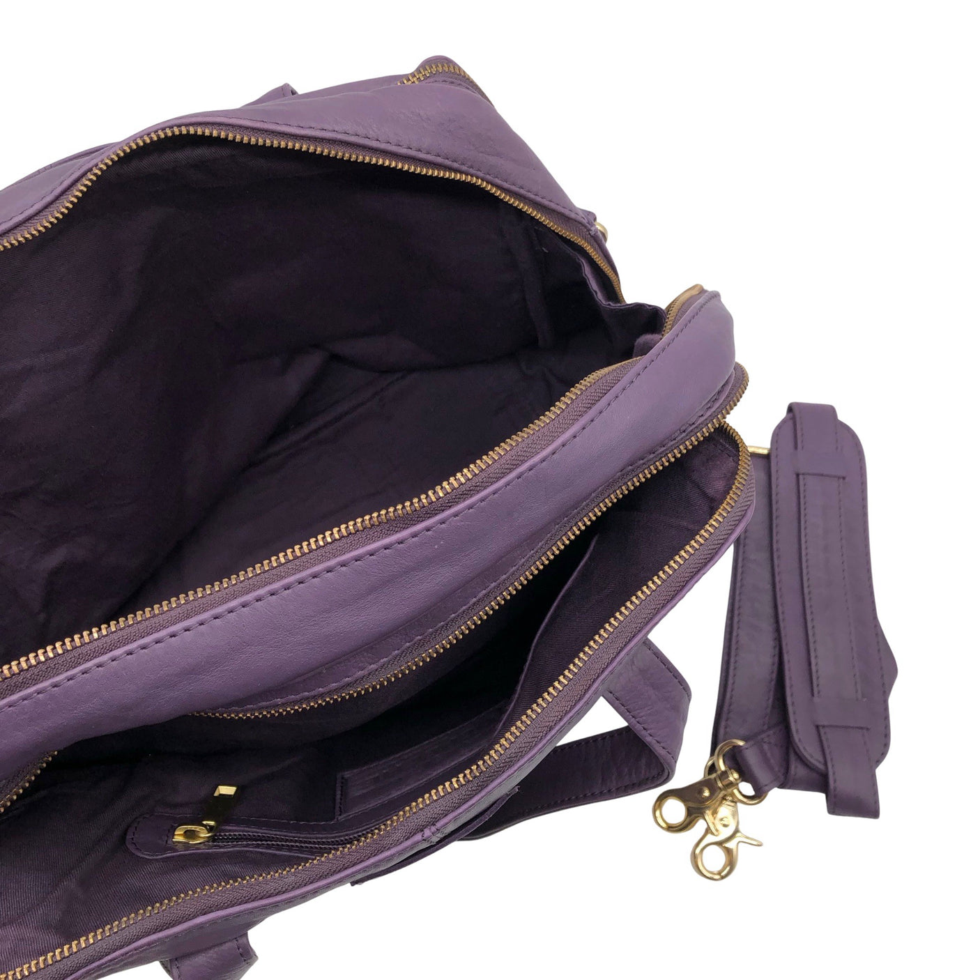 Unisex Depeche - Käekott, suurus Maxi - Lilla (3)