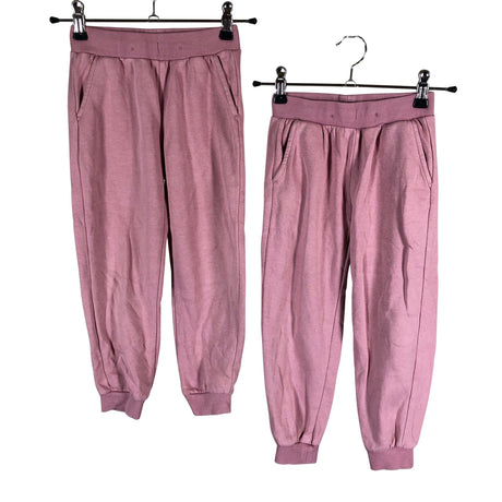 Unisex Lindex - Dressikangast püksid, suurus 104 - 110 - Heleroosa ()