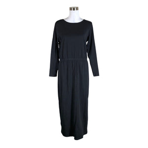 Unisex Puuvillatehdas - Trikotaažist kleit, suurus 40 - Must (1)