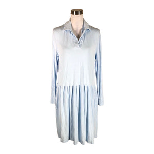Unisex by basics - Trikotaažist kleit, suurus 38 - Helesinine (1)