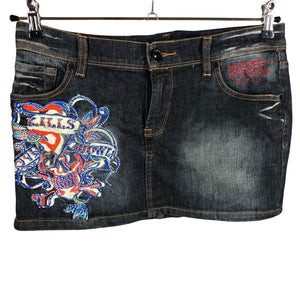 Unisex Ed Hardy - Teksaseelik, suurus W27 - Kollane (1)