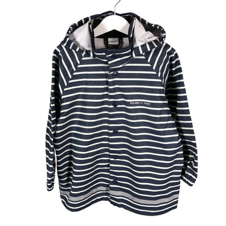 Unisex Polarn O. Pyret - Vihmajope, suurus 110 - 116 - Sinine ()