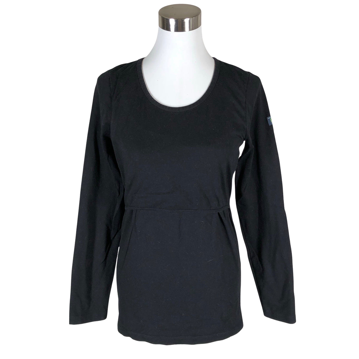 Unisex Polarn O. Pyret - Trikotaažist pluus, suurus 38 - Must (1)