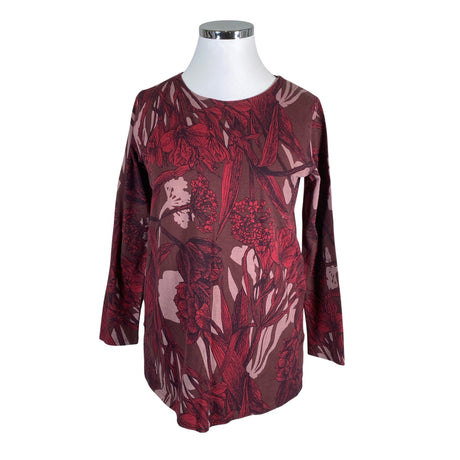 Unisex Nanso - Trikotaažist tuunika, suurus 44 - Veinipunane ()