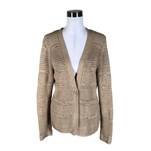 Unisex Jackpot - Kardigan, suurus 38 - Beige (1)