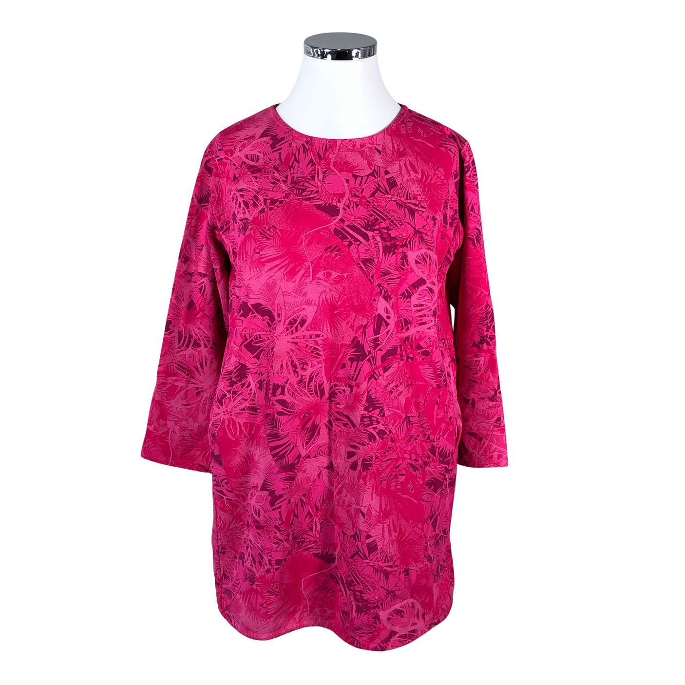 Unisex Kotirouva - Trikotaažist kleit, suurus 42 - Roosa (1)