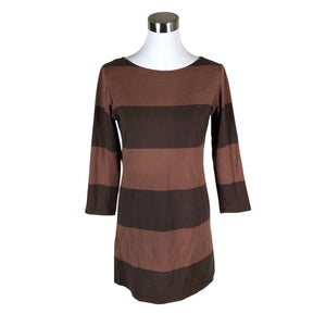 Unisex Marimekko - Trikotaažist tuunika, suurus 38 - Pruun (1)