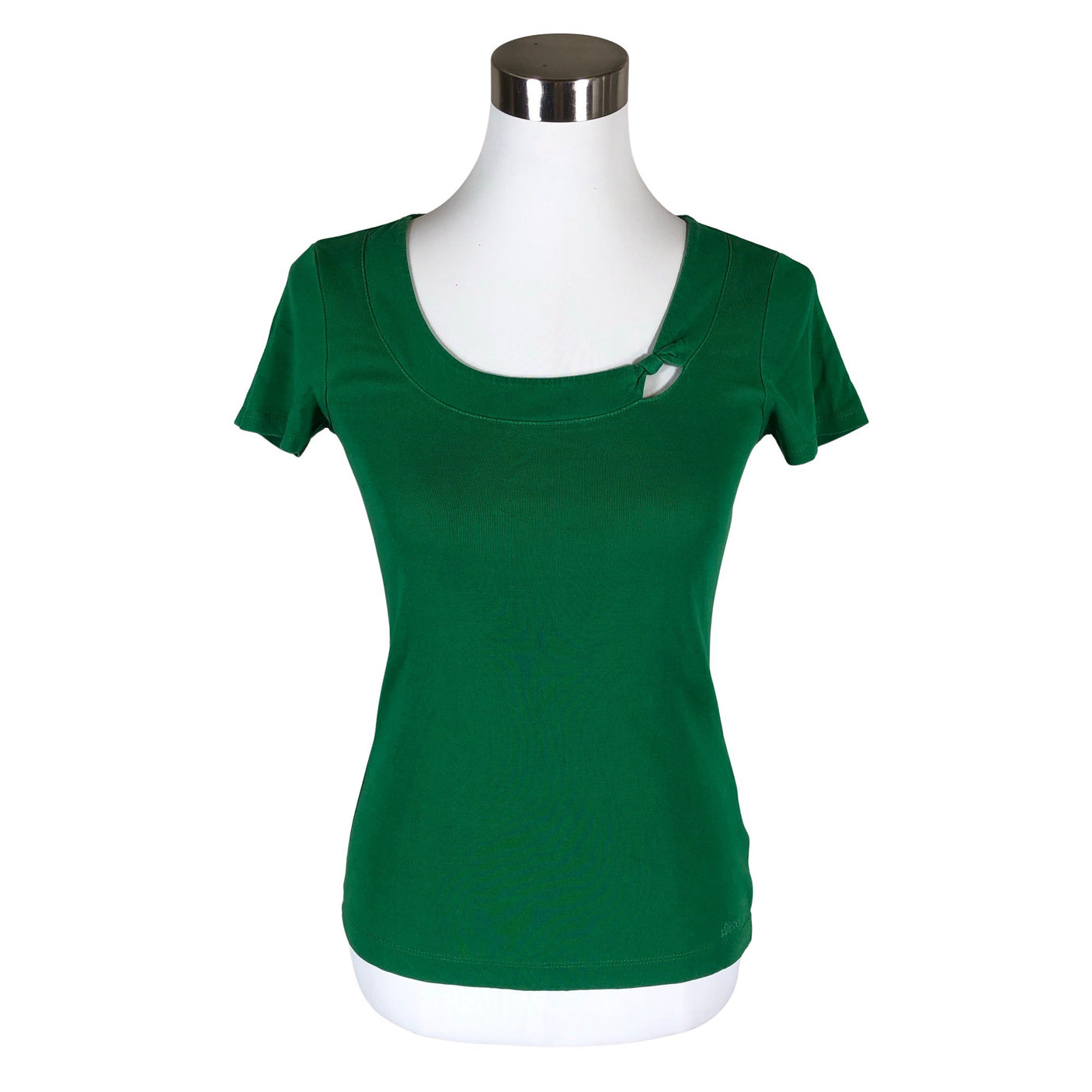 Unisex s.Oliver - T-särk, suurus 34 - Roheline (1)