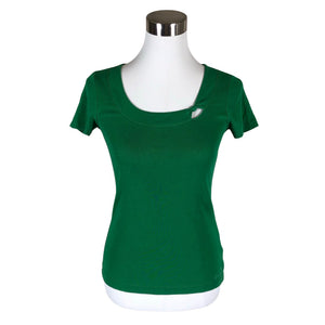 Unisex s.Oliver - T-särk, suurus 34 - Roheline (1)