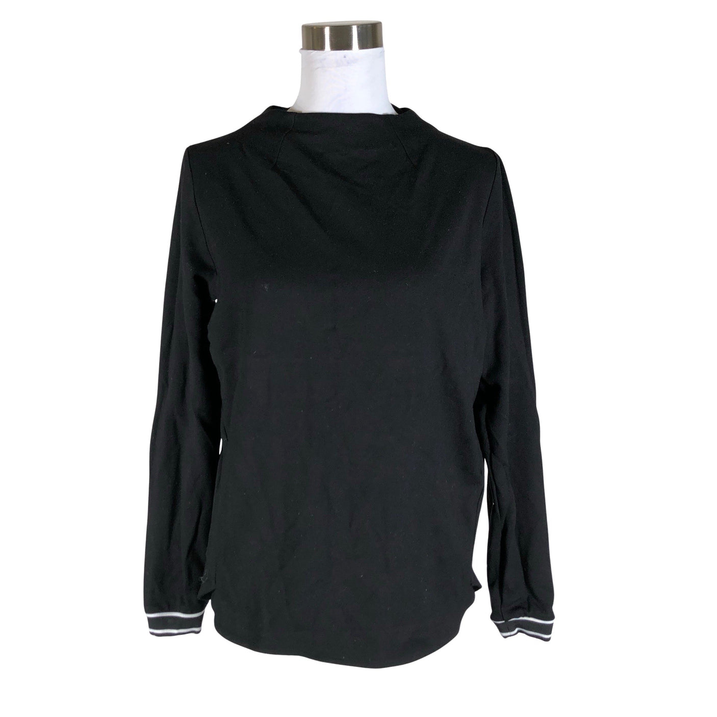 Unisex Betty & Co - Trikotaažist pluus, suurus 38 - Must (1)