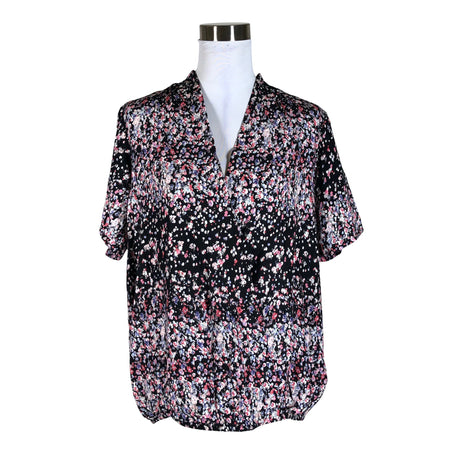 Unisex Soyaconcept - Lühikeste käistega pluus, suurus 40 - Must ()
