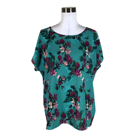 Unisex Soyaconcept - Lühikeste käistega pluus, suurus 40 - Roheline ()