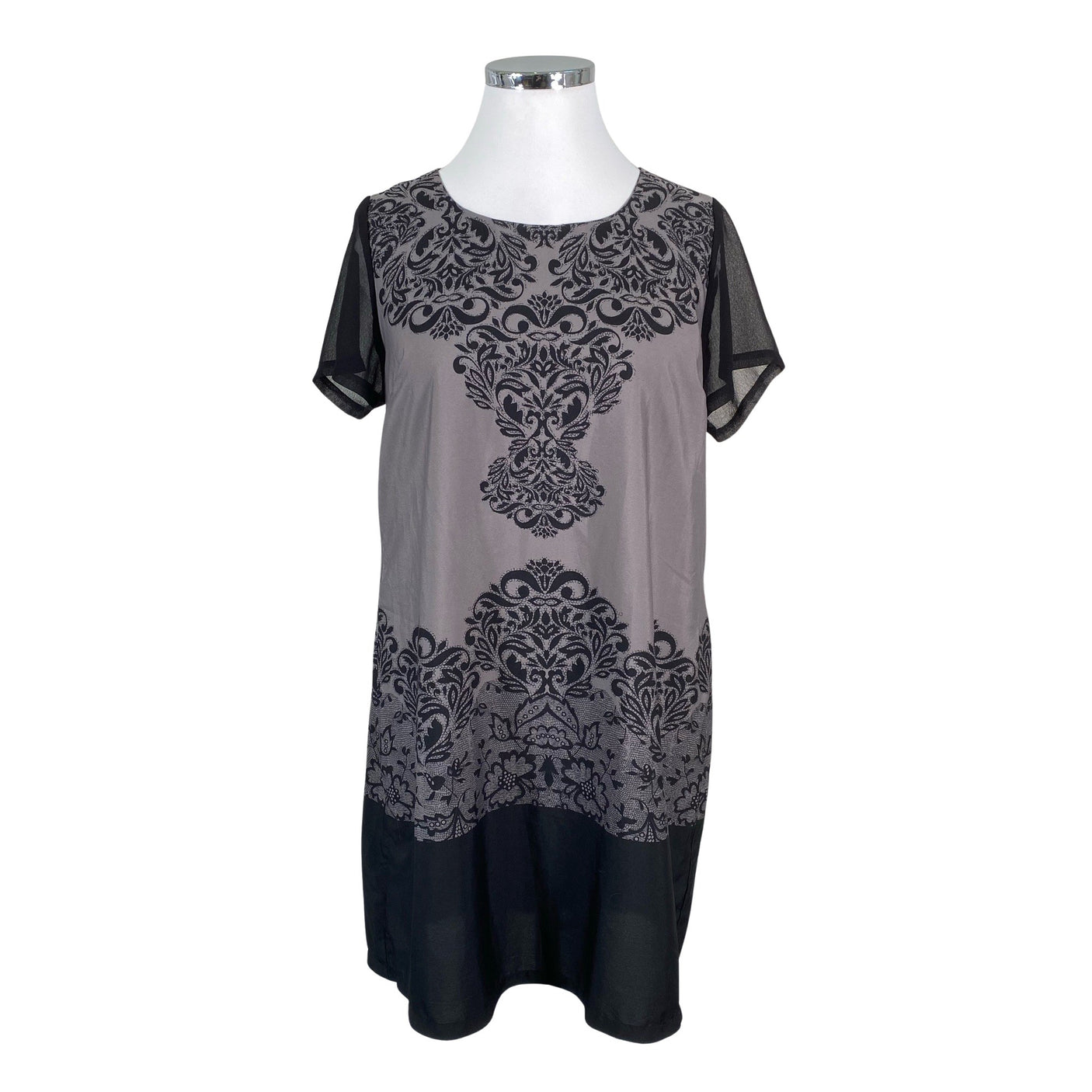 Unisex Isolde - Õhuke kleit, suurus 42 - Hall (1)