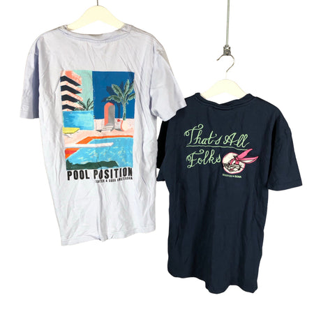 Unisex Scotch&Soda - T-särk, suurus 158 - 164 - Helesinine (2)