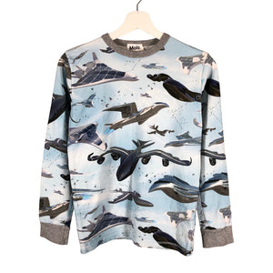 Unisex Molo Kids - Trikotaažist pluus, suurus 158 - 164 - Helesinine (1)